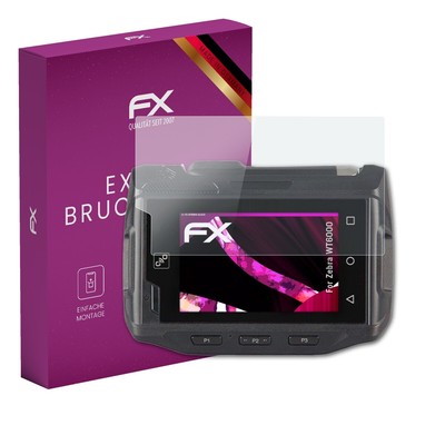 atFoliX Glasfolie für Zebra WT6000 Displayfolie 9H Schutzpanzer