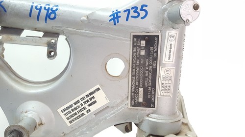Frame Yamaha TT600R TTR600 Belgarda 1998 97-01 #735 - Picture 6 of 6