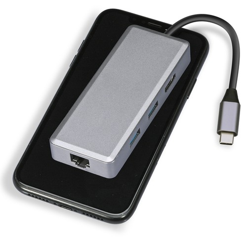 USB C Hub 7 in 1, All-in-One Dongle Multiport 4K Adapter For MacBook Air-Pro - Picture 4 of 6