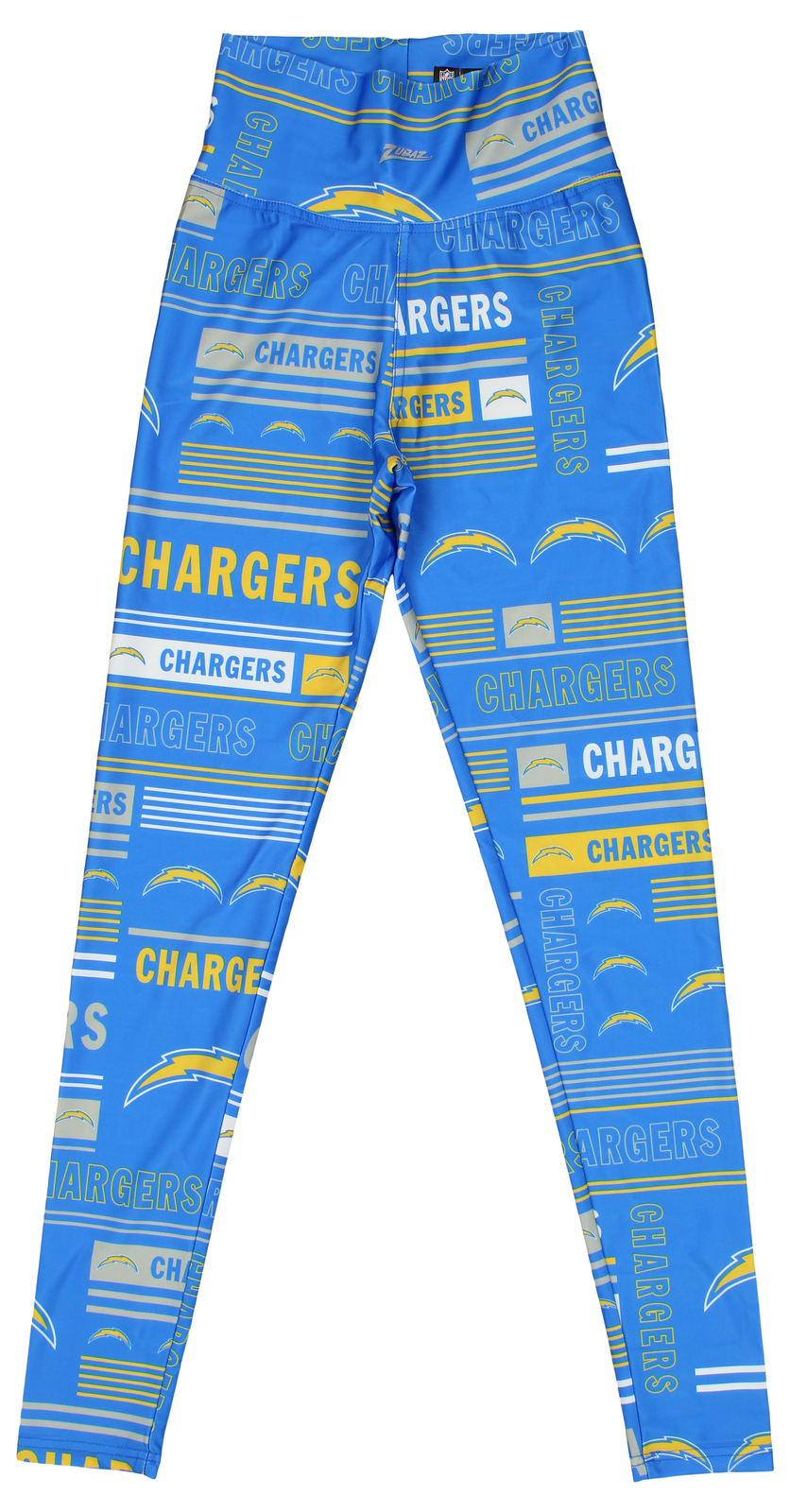 Женские леггинсы Zubaz NFL в стиле Los Angeles Chargers Column 24