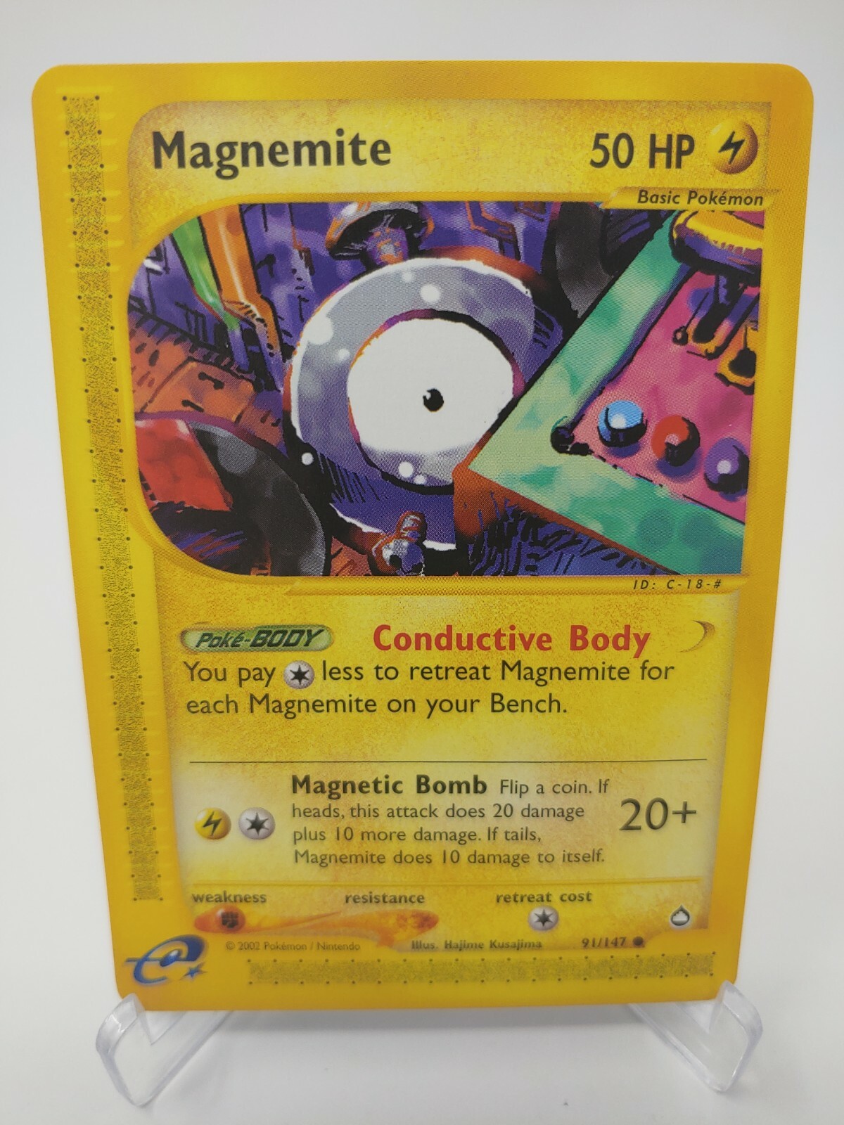 Pokemon Magnemite 91/147 Aquapolis
