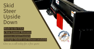 lamsplitter Skid Steer Upside Down Log Splitter 20 tons with 24'' stroke SSUD20