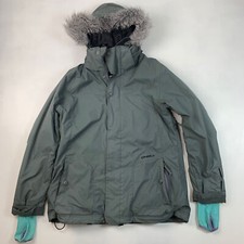 Women’s Oneill Waterproof Ski Coat, Grey Xl