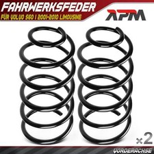 2x Federn Fahrwerksfeder Vorne Vorderachse für Volvo S60 I 2001-2010 Limousine