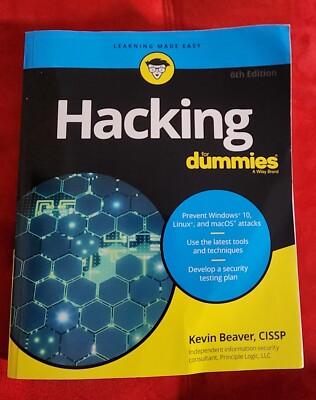 Hacking for Dummies 6 th Edition a Wiley Brand Kevin Beaver Lernbuch English