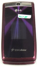 LG Wine UX280 - Wine Red  U.S. Cellular  Very Rare Flip Phone - No Back / READ