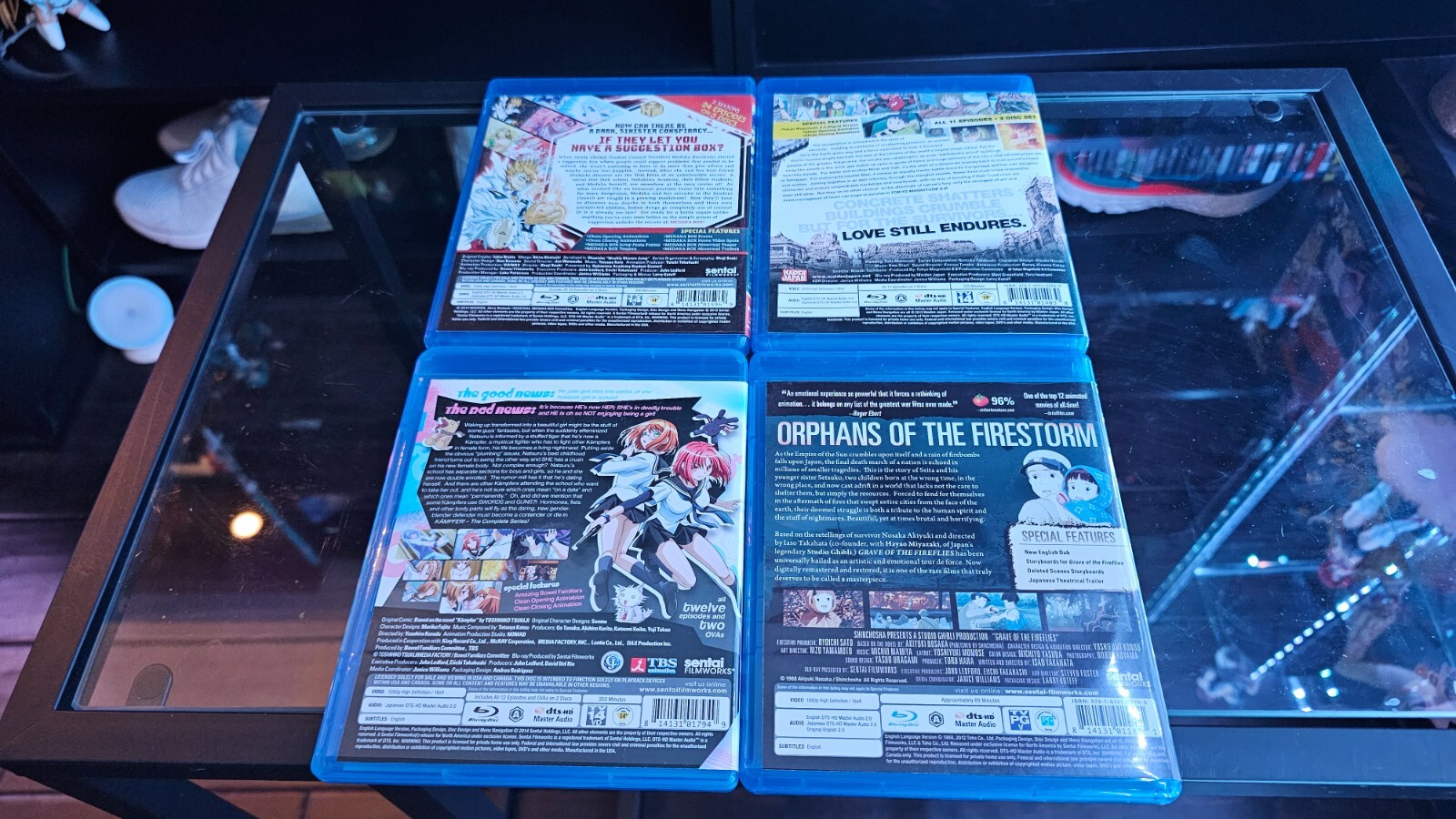 Anime Blurays Lot of 10 with Limited Box Set, Movies, & TV Series eBay