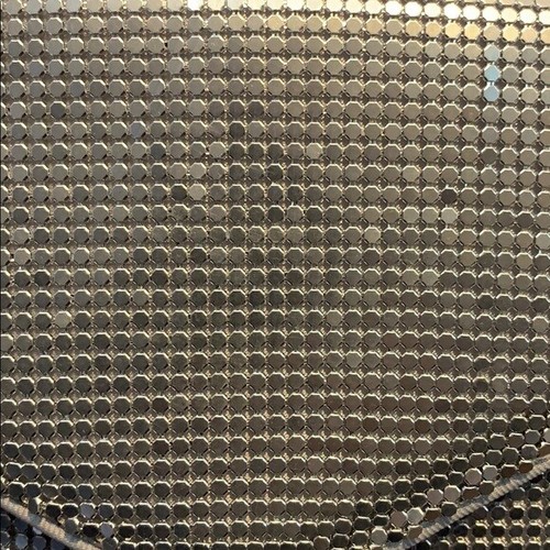 Silver Chain Crossbody Clutch - Picture 8 of 12