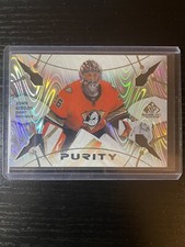 2022-23 Upper Deck SP Game Used John Gibson Purity Die Cut Insert Ducks P-30