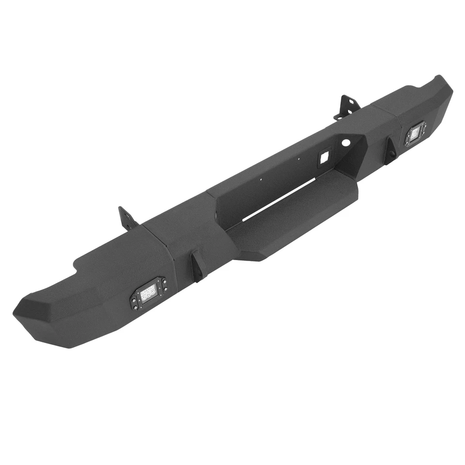 Parachoques trasero de acero nuevo con conjunto de luces LED para Chevy Silverado 1500 1999-2006 Foto 3 de 4