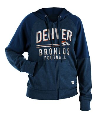New Era Women's Denver Broncos Tri-Blend Fleece Sweatshirt