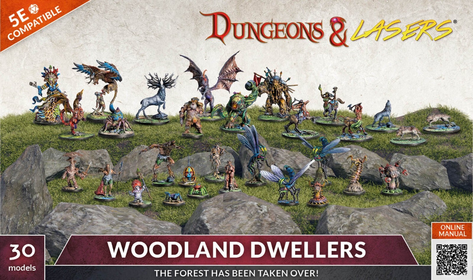 Dungeons & Lasers - Woodland Dwellers