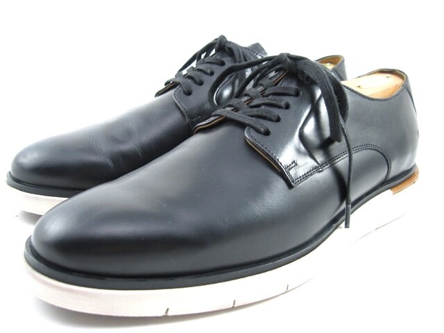 SAOLA Allen Edmonds "CARSON" Uomo Pelle IBRIDO STRINGATO Derby 10 D Nero (575N)