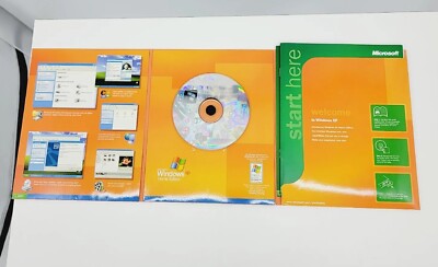 Microsoft Windows XP Home Edition - Full Version with Service Pack