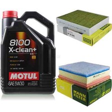 MOTUL 5L 5W-30 Motoröl+MANN-FILTER für BMW  Touring F31 320d 318d xDrive 4 Gran