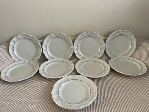 Set Of 9 Vintage Pfaltzgraff Heirloom 7.5” Salad Plates