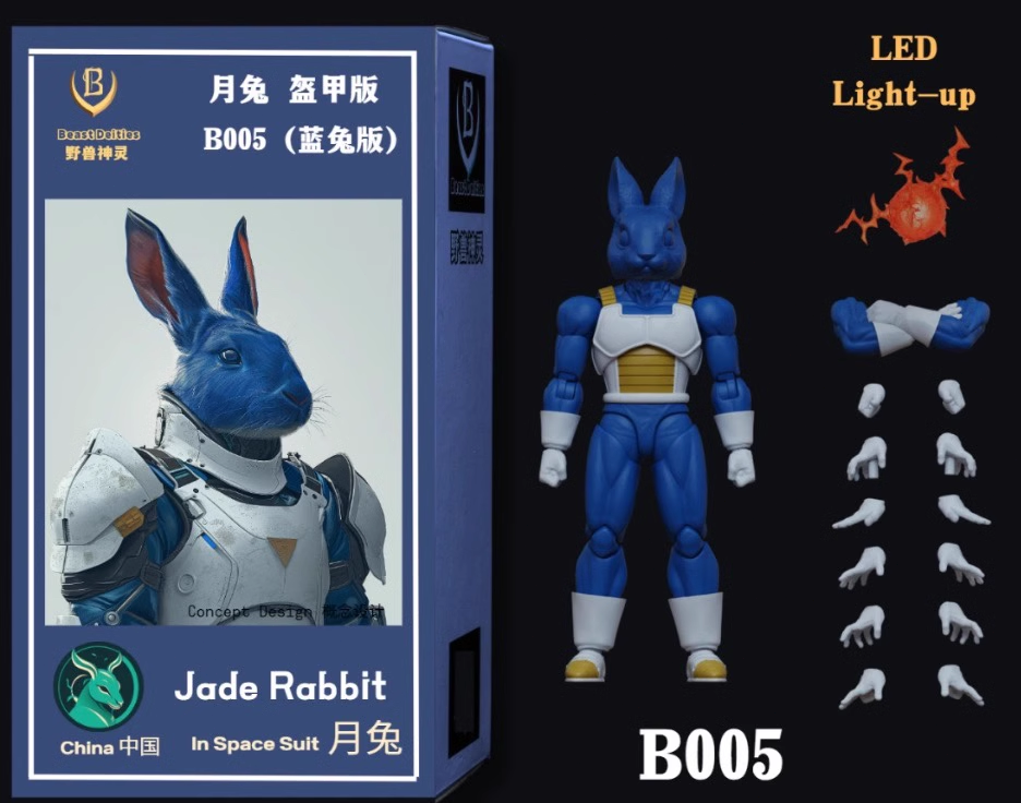 Kong Studio 1/12B001 B002 B003 Beast Deities B005 Dragon