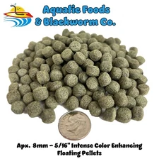 5-lbs 8mm Intense Color Enhancing Floating Pellets for Koi & Pond Fish