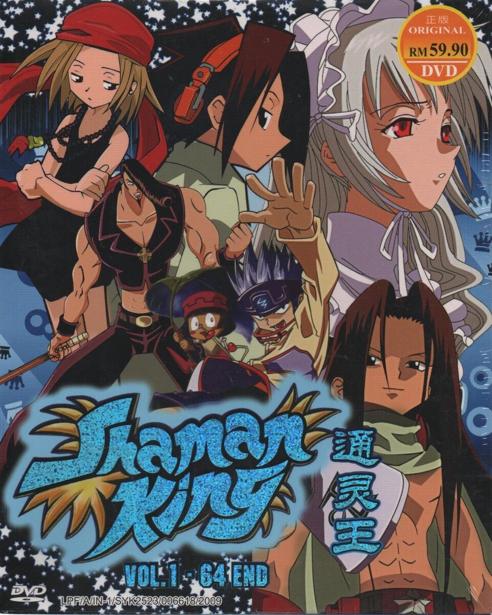 Anime DVD Shaman King 2001 TV series Vol.1-64End English Subtitle