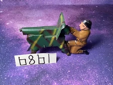 Vtg Marx Man Machine Gun (works)