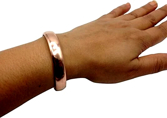 Healing Lama Hand Forged 100 Copper Bracelet. Made with Solid and High Gauge P