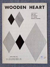 Wooden Heart. Wise, Weisman, Twomy, Kaempfert 1960