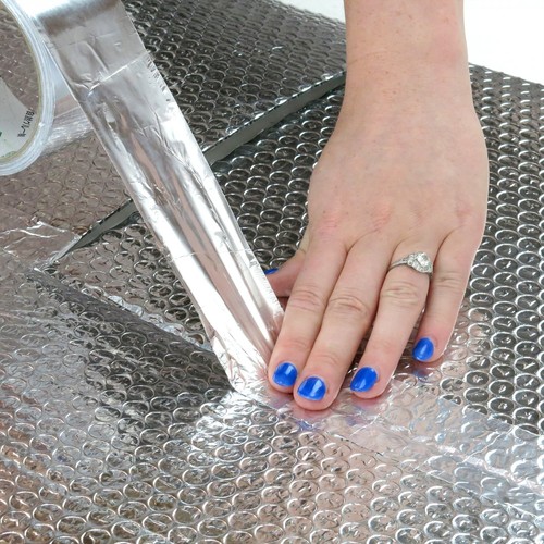 Heat & Sound Barrier 1948-1953 Dodge B Truck Gas Tank Tape & Roller - Picture 10 of 14