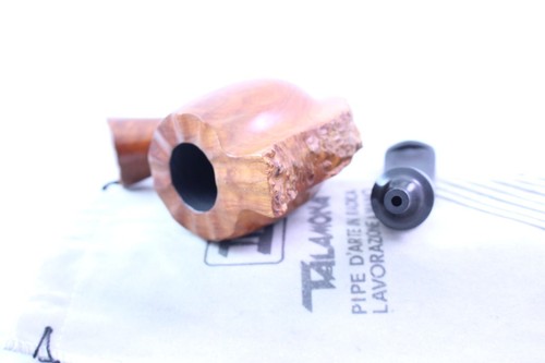 Pfeife, Pipe, Pipa CAESAR By TALAMONA, Ohne Filter, Hand Made Italy, Rarität - Picture 13 of 15