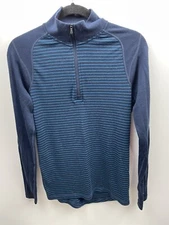 Smarwool S 3/4 zip pullover 100% merino wool RN116388 VN70880 style SS616