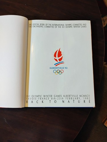 Official Book of XVI Olympic Winter Games Albertville 92 (1992 Hard Cover) - Picture 12 of 21