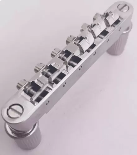 One Set of Tune-O-Matic Bridge with Studs For LP Style ES  SG Electric Guitar 