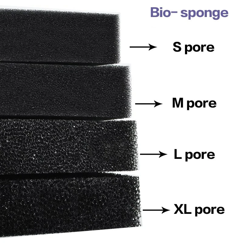 Aquarium Filter Bio Sponge S M L XL Biochemical Cotton Fish Tank Pond Foam Pad - Image 2 of 4