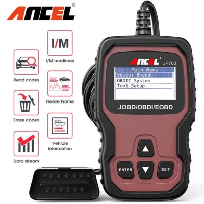 ANCEL JP700 OBD2 Diagnostic Code Reader Japanese Car Vehicles Engine Check Fault