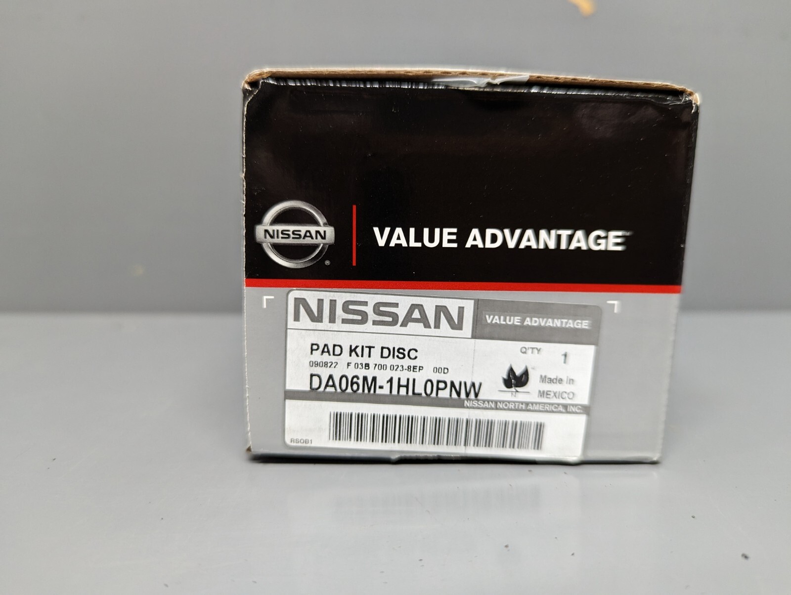 GENUINE NISSAN VALUE ADVANTAGE BRAKES PADS DA06M1HL0PNW VERSA eBay