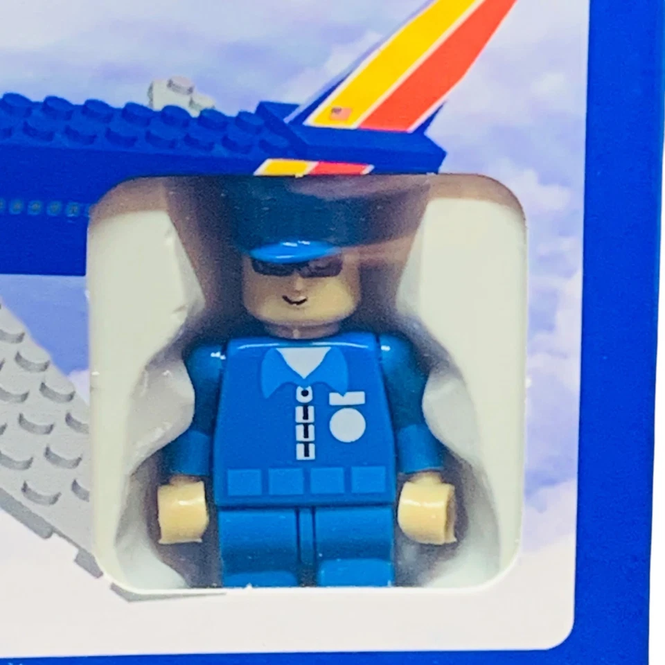 Avión Daron Southwest 2016 55 piezas juguete de construcción bloques a presión no. BL888-1 Foto 4 de 4