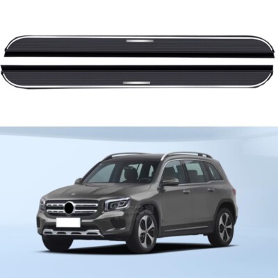 Running Board Fits for Mercedes Benz GLB 2020+ Side Step Nerf Bar Black Pedals