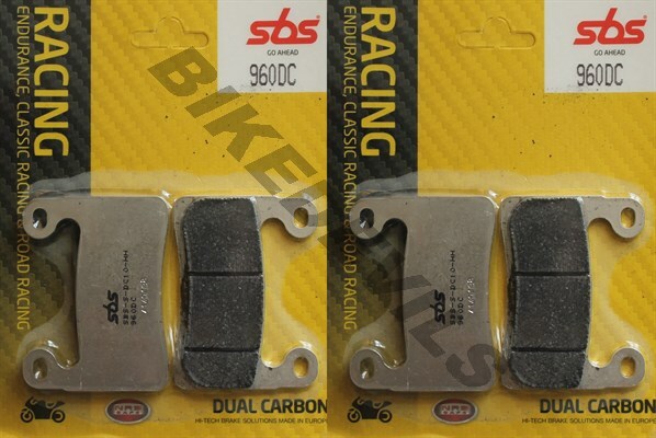 BMW S1000R 2020-2024 Hayes Caliper SBS Dual Carbon Front Race Brake Pads Set 960 - Image 12