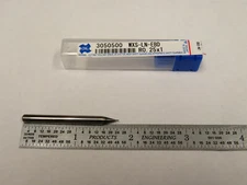 0.5mm OSG 2 Flute Ball Nose Carbide End Mill, 1 Pc