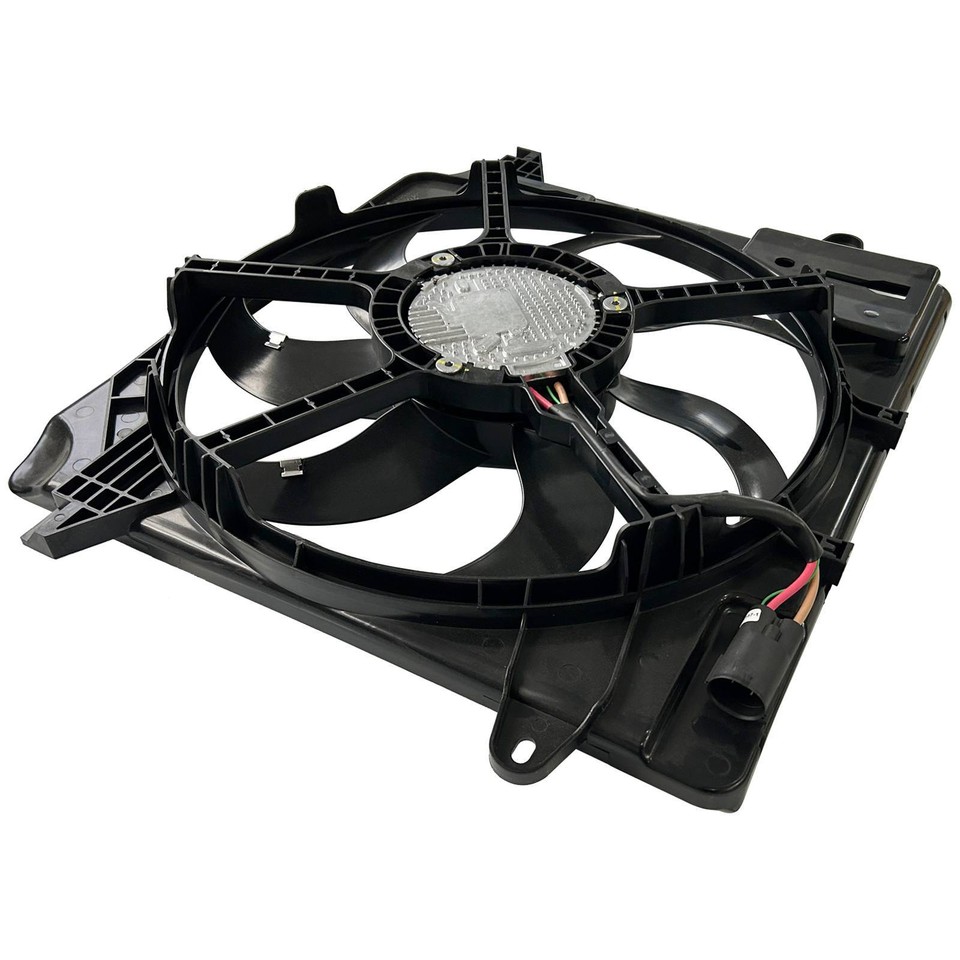 Radiator Cooling Fan Assembly Fits Jeep Wrangler 2012-2017 Wrangler JK ...