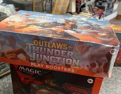 mtg outlaws of thunder junction play booster box Magic: The Gathering Outlaws Of Thunder Junction Play Booster Display main image 1