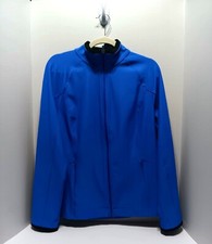Lucy Lucytech Women's Blue Large Full Zip Jacket Size L