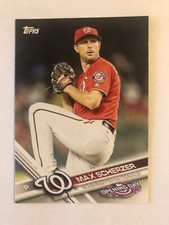 Max Scherzer 2017 Topps Opening Day Baseball #9 Washington Nationals