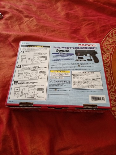 Gun Con Namco SLPH 00034 PS1 Time Crisis/Gunbullet Included Jap Version - Foto 3 di 16