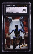 Billy Zane Signed 1996 Inkworks The Phantom Movie #1 Card CGC/JSA 9 Encapsulated