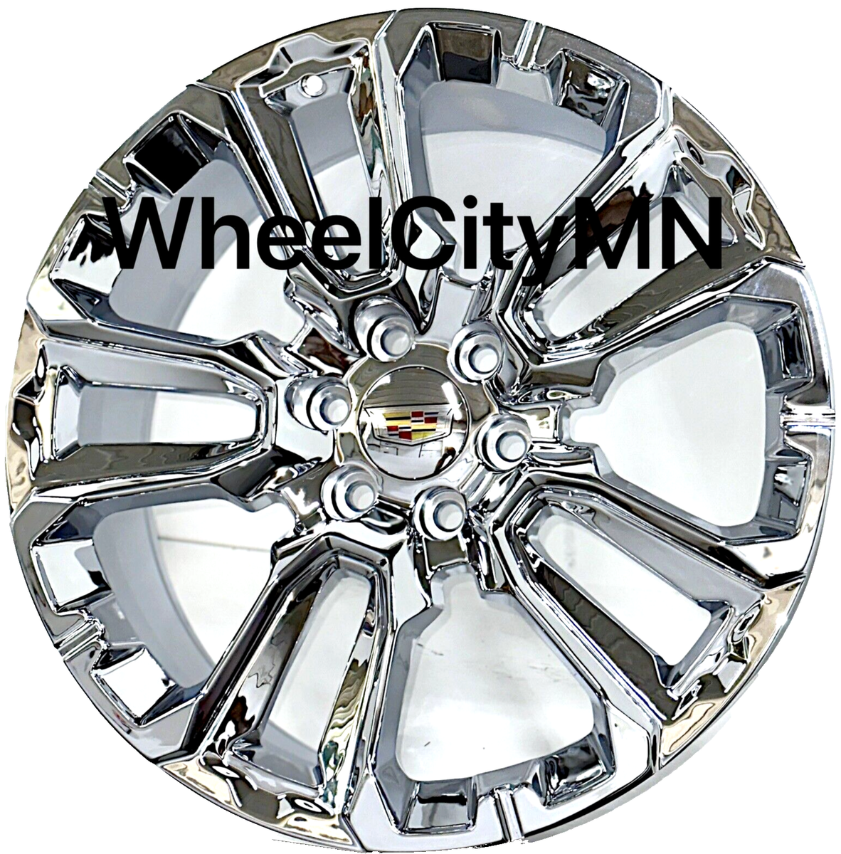 22” chrome OE 84582669 replica wheels fits 2023 Cadillac Escalade