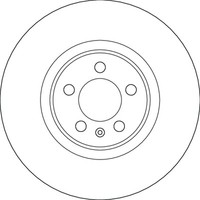 TRW Bremsscheiben BelüFtet Vorne Passend FüR Audi A1 Sportback GBA