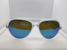 Raro Ray-Ban RB 4125 gatti montatura trasparente lenti flash blu 59 mm 