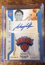 2010-11 Playoff Contenders Patches - Rookie Ticket Autograph Timofey Mozgov #140