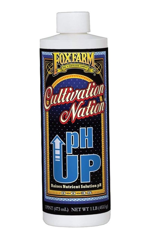 FoxFarm FX17070 Cultivation Nation pH UP One Pint