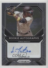 2021 Panini Prizm Rookie Auto Jorge Mateo #RA-JMA Auto 10j2
